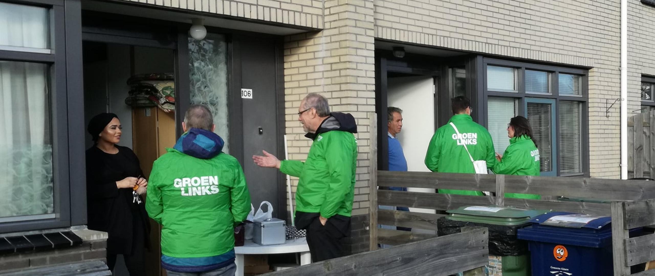 GroenLinks huis aan huis